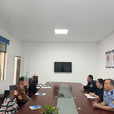 白沙县司法局邦溪司法所开展“博鳌亚洲论坛”期间警示教育活动