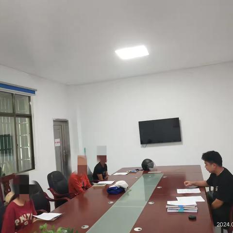 拧紧节前思想开关 扎牢社区矫正紧箍咒——白沙县司法局邦溪司法所开展社区矫正对象端午节前警示教育