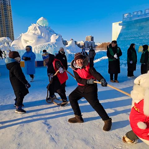 冰雪奇缘 童趣时光—— 海拉尔区第九中学七年三班 冰雪嘉年华活动纪实