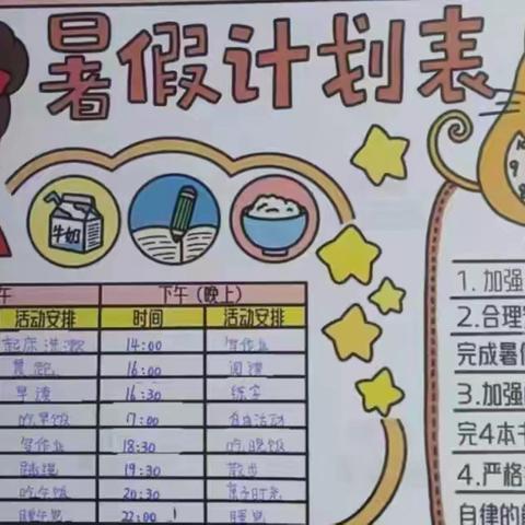 “暑”你最棒，成长可“期”——平桥新星学校九（1）班暑假作业展示