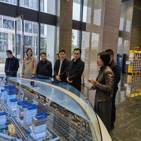 省数字办李新飞副主任带队赴仓山区智能制造（人工智能）核心产业集聚区走访调研