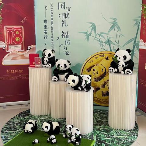 潮安支行 2022年熊猫币40周年福字特别封装版启动会
