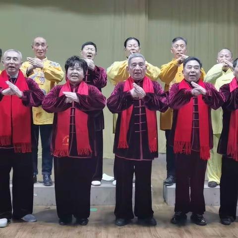 大竹县老年人体育协会给全县老年朋友们拜年