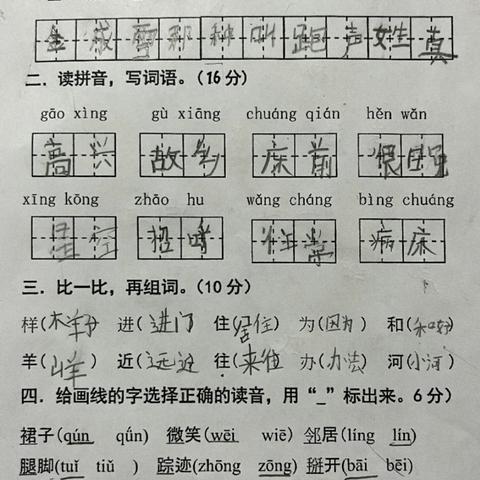 耕耘书画馆-庙头馆（原半墨书院）2023春季基础班书写展示