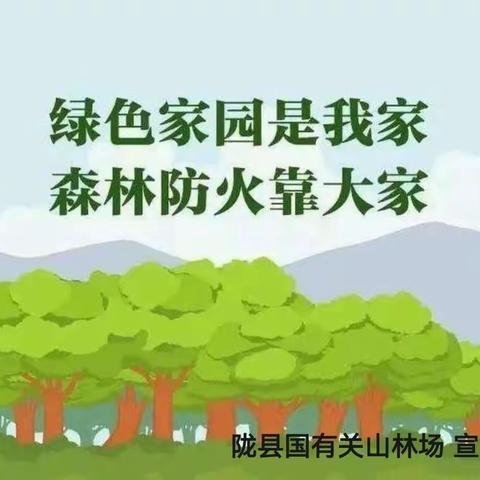 陇县关山林场：同防森林火灾    共建绿色家园