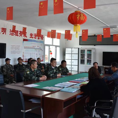 韩家园林业局兴隆林场与人力资源科开展“学思想、见行动、助力春防、融合发力”主题党日活动