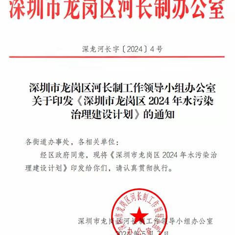 “打开总口一处，提升水质一分” --记坪地街道2024年水污染治理攻坚任务推进