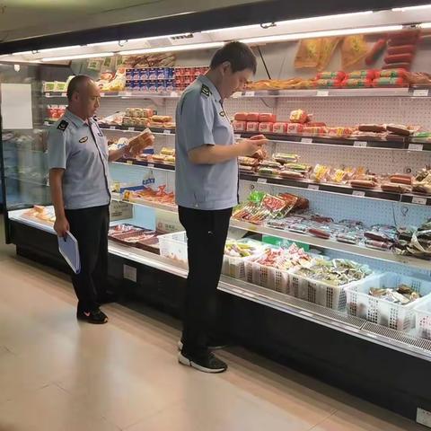 未央区市场监管局谭家所开展夏季食品安全及垃圾分类整治工作
