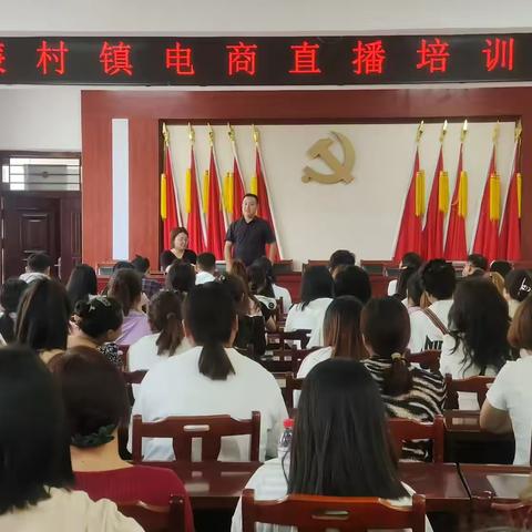 廉村镇开展电商直播培训会