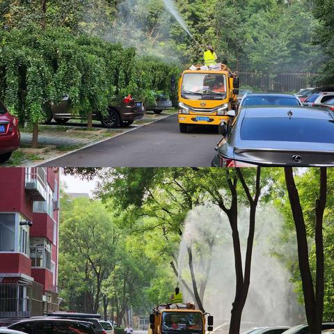 【党群阵地@你】花园路街道北极寺大院社区开展病媒防制～灭蚊蝇活动