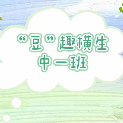 【“豆”趣横生】——城北学校附属幼儿园中一班班本课程