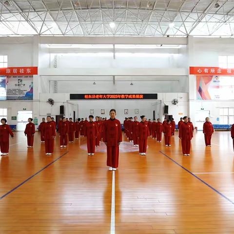 桂东县老年大学2025年教学成果展演