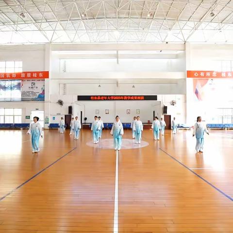 桂东县老年大学2025年教学成果展演