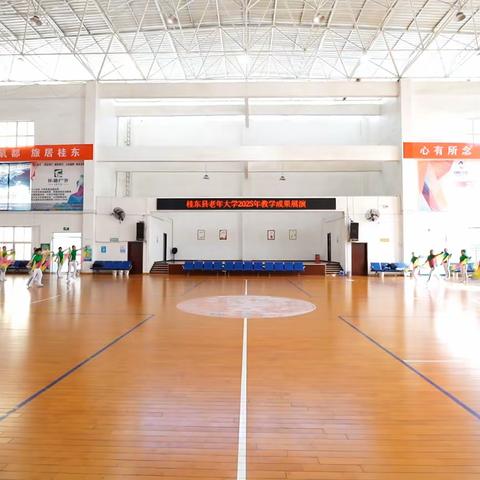 桂东县老年大学2025年教学成果展演