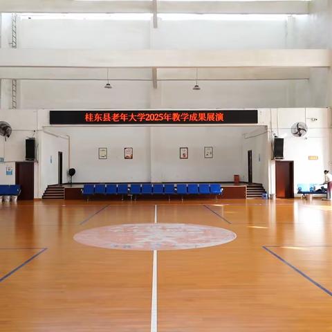 桂东县老年大学2025年教学成果展演