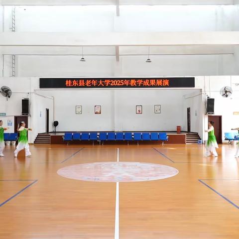 桂东县老年大学2025年教学成果展演
