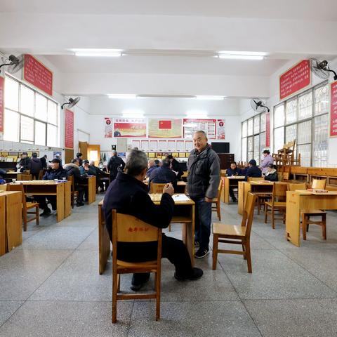 2025年桂东县老年体协举办象棋比赛