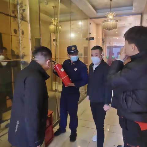 长安区自建房专班开展经营性自建房安全大检查活动