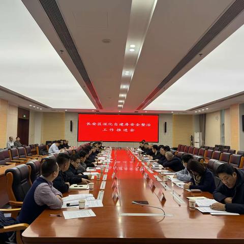 长安区召开深化自建房安全整治工作推进会