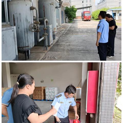 宁化县应急管理局联合开发区管委会开展端午节前工贸企业安全检查