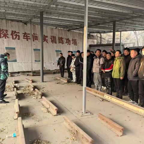 太原探伤车间12月掰轨演练纪实