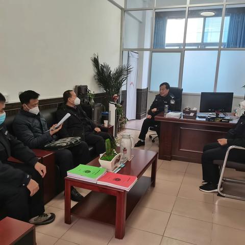 森警支队领导莅临凤翔森林派出所检查指导工作