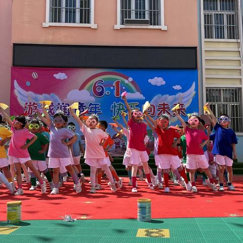 143团妇联联合幼儿园开展“少年儿童心向党 争做‘四个自信’好孩子”庆“六一”活动