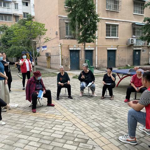 金明池街道宏康社区开展预防电信诈骗宣传活动