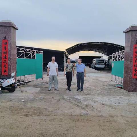 商会走访张金水在徐闻的水产养殖基地