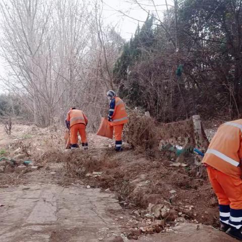 渭滨街道办事处开展迎新春环境卫生大整治活动