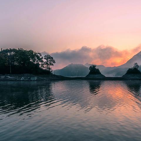 醉美通济湖  绝伦竹筒鸡