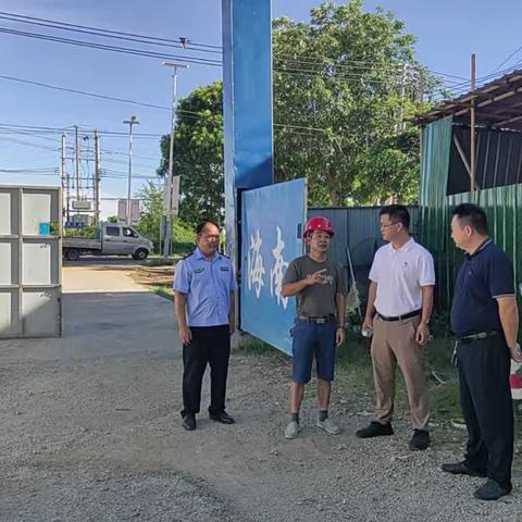 大田镇开展安全生产隐患排查活动