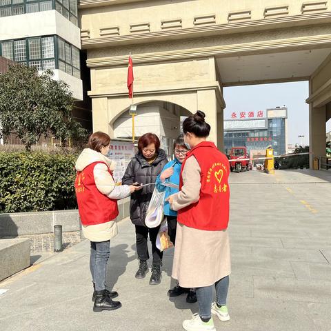 电力社区开展创文宣传活动