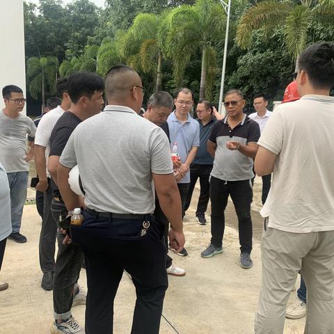 儋州市雅星镇富克墟污水处理工程综合竣工验收会