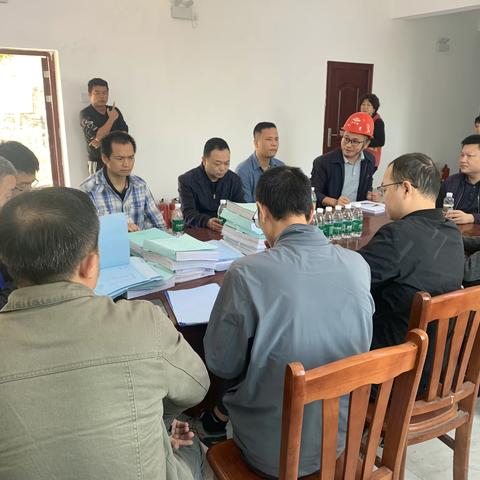 白沙县细水乡中心水厂工程综合竣工验收会