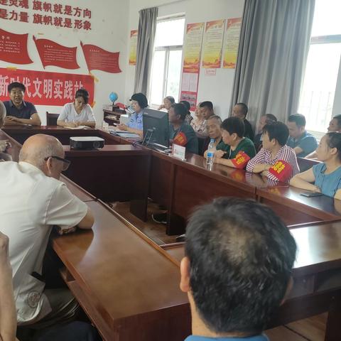大街社区开展防范电信诈骗”专题讲座
