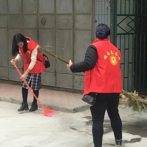五仙社区开展爱国卫生劳动周末志愿服务活动
