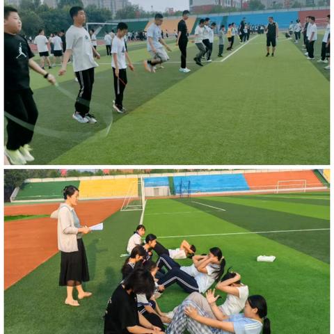 燃动假期，活力飞扬——垦利区第二实验中学2023级暑期体育锻炼进行时