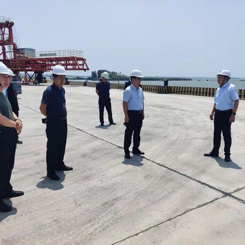 高官寨街道到枣庄、济宁、泰安学习考察内河港口发展