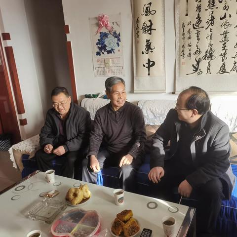 浓浓关怀审计情，走访慰问暖人心—漳县审计局开展节前走访慰问老干部活动