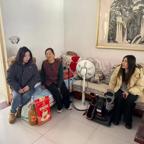 博爱暖寒冬 温情满玫城——榆山街道红十字会开展2026年春节“博爱玫城送温暖”活动