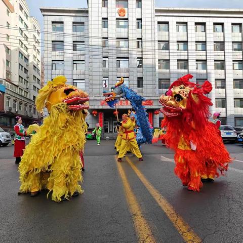 溪湖区举办“迎新春”秧歌展演活动