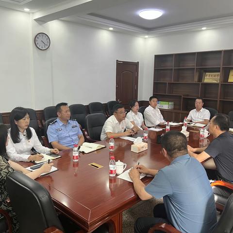 区委书记王福辉到兰山乡开展工作调研