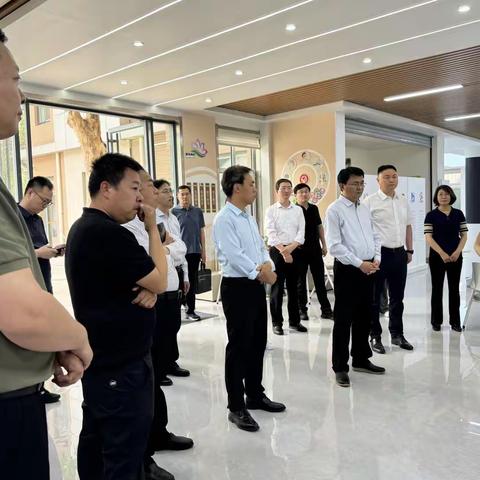 淄博市委社会工作部赴甸柳新村街道调研基层治理工作