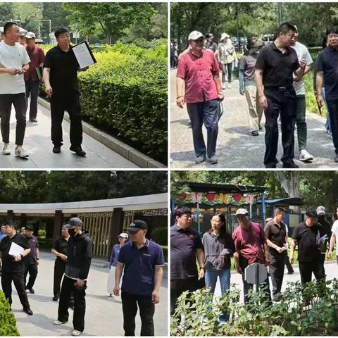 做好市园林绿化局2025年第二季度城镇绿地管护工作综合检查迎检工作