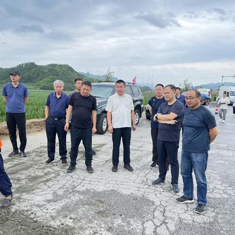 省交通运输厅对我市2023年农村公路建设工程开展质量安全督导检查