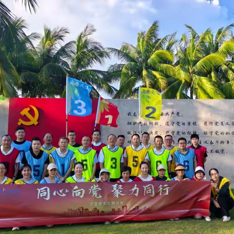 同心向党·聚力同行——三亚旅文旅游总部投资开发有限公司2025年“庆七一”主题团建活动