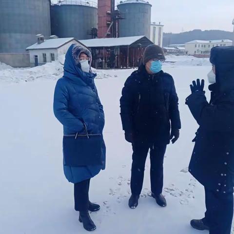 地区纪委监委派驻地区粮储局纪检监察组组长关海燕同志在大兴安岭岭南粮库有限责任公司检查指导工作