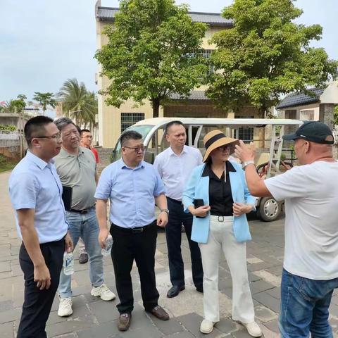 王和娇副市长考察环岛旅游公路和美乡村建设及全市和美乡村现场会点位准备工作情况