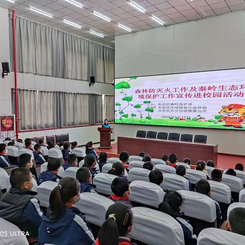 森林保护，有你有我——滦镇街道新区小学秦岭生态环境保护宣传进校园活动纪实